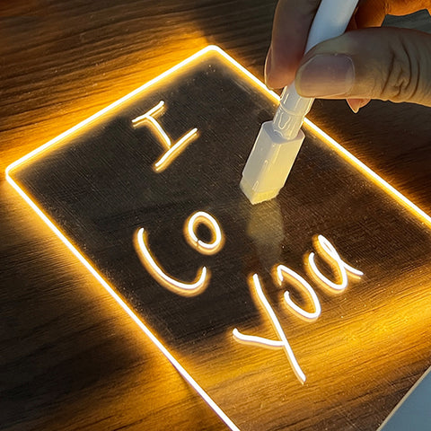 Glow Pad with USB  Led  Light Message Board